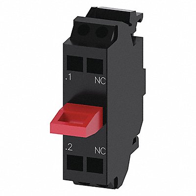 SIEMENS 3SU14002AA103CA0 ContactBlock Black/Red 1NC 22mm 3SU1