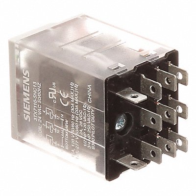 SIEMENS 3TX71165NC13 Plug-In Relay 24V AC 15 A 11 Pins