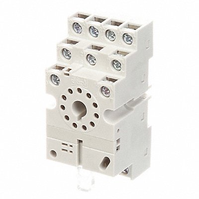SIEMENS 3TX71444E3 Relay Socket Screw Clamp White