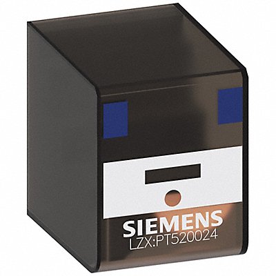 SIEMENS LZXPT520024 Plug-In Relay 24V DC 6 A  Pins