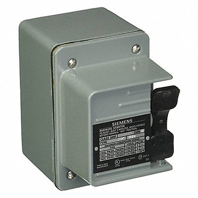 SIEMENS SMFFW1P Manual Motor Starter ToggleSwitch Thermal