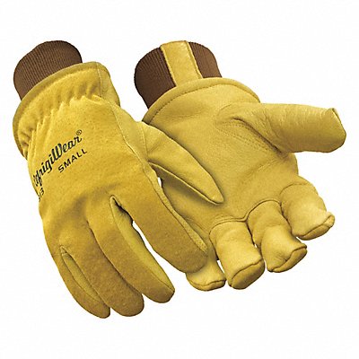 REFRIGIWEAR 0313RGLDSML Leather Gloves Tan S PR
