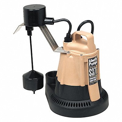 LIBERTY PUMPS S37 Submersible Sump Pump HP 1/3 115V 60 Hz