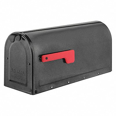 ARCHITECTURAL MAILBOXES 7600P10 Mailbox 1 Door Pewter 8-21/32 H