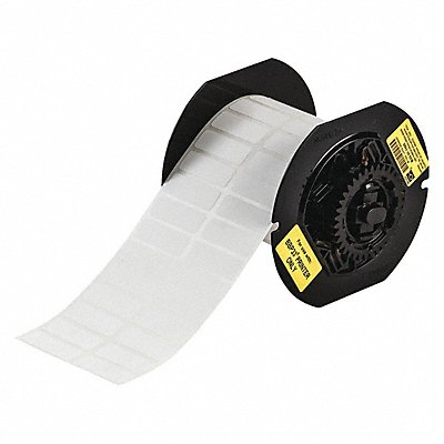 BRADY B33377425 Laboratory Label Polypropylene 1/2 H