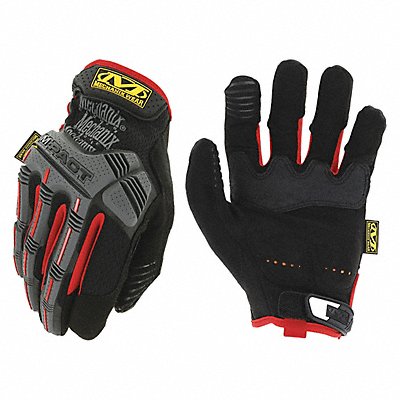 MECHANIX WEAR MPT52010 Mechanics Gloves Black/Red 10 PR