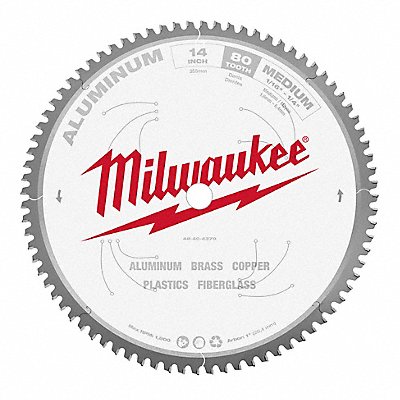 MILWAUKEE 48404370 Circular Saw Blade 14 in Blade 80 Teeth