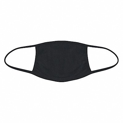 INTERNATIONAL ENVIROGUARD 2904BPK Face Mask Black Cotton Resuable PK10
