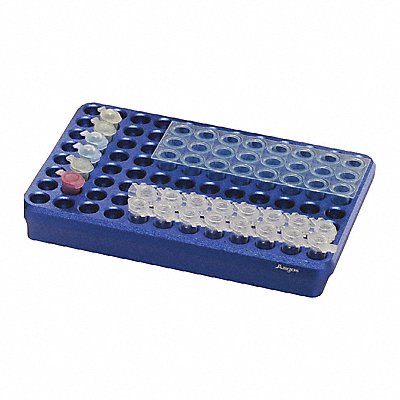 ARGOS TECHNOLOGIES 6361504 Cooling Block Blue Al 0.2mL Volume