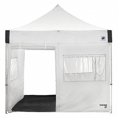 E-Z UP EMC100SKWH Emergency Medical Containment Cube Vinyl