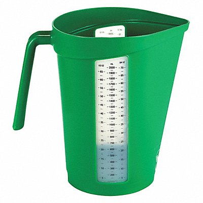 VIKAN 60002 Measuring Cup 2 qt. Polypropylene Green