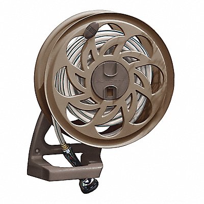 SUNCAST STA125B Garden Hose Reel Wall Mount 15 in Resin