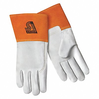 STEINER INDUSTRIES 0227S Welding Gloves TIG Application Beige PR