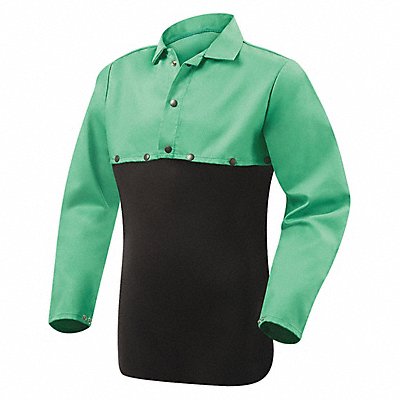 STEINER INDUSTRIES 1032L Flame Resistant Cape Sleeve L 11 L Green