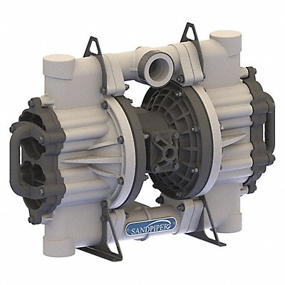 SANDPIPER HD20F1PJSPNS000 Double Diaphram Pump NPT TPV/316Stainless Steel 3/4 150gpm