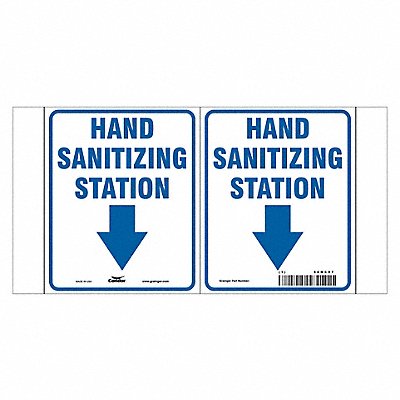 CONDOR PJV442P0605 Projecting Sign 7 H 7 W Plastic