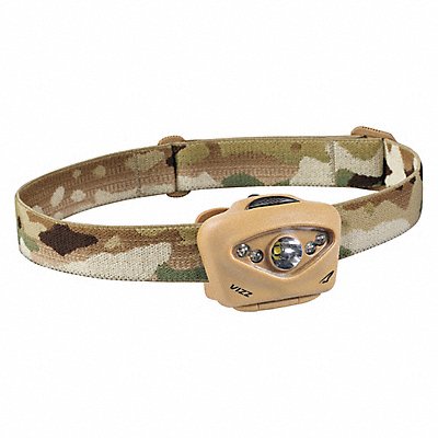 PRINCETON TEC VizzMPLSMC Tactical Headlamp Plastic Tan 420lm