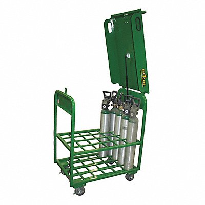 SAFTCART MDE24T Medical Cart (4) Castors Lockable Top