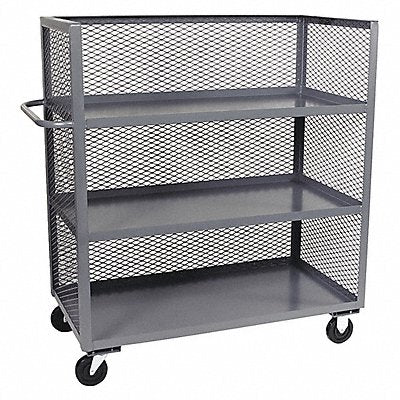 JAMCO ZC236 Stock Cart Mesh 3-Sided (3) Shelves
