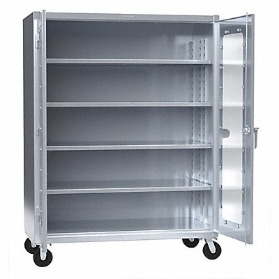 STRONG HOLD 56LD304CLCASS Storage Cabinet 72 x60 x30 Grey 4Shlv