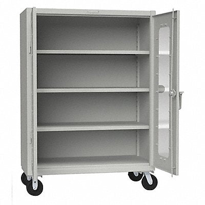 STRONG HOLD 45LD243LCLCA Storage Cabinet 60 x48 x24 Grey 3Shlv