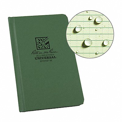 RITE IN THE RAIN 970FM Notebook Fabrikoid 3-3/4 x 6-1/2 Size
