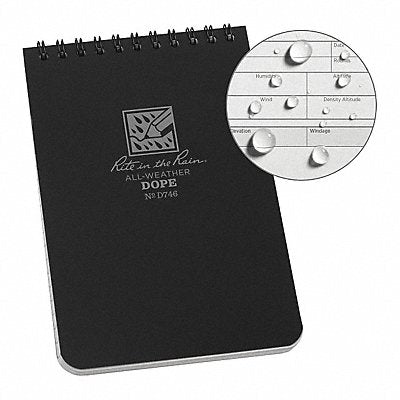 RITE IN THE RAIN D746 Notebook Polydura 4 x 6 Size