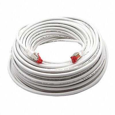 TRIPLETT CAT6A100WH Voice and Data Patch Cable 6A 10 GBps