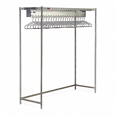EAGLE GROUP C2472GR Freestanding Gowning Rack CRM 24 Wx72 L