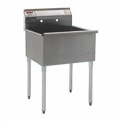 EAGLE GROUP 18241164 Utility Sink No DB 430 SS 18 Wx24 L