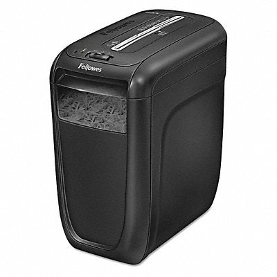 FELLOWES FEL4606001 Paper Shredder Cross-Cut 10 Sheet Black