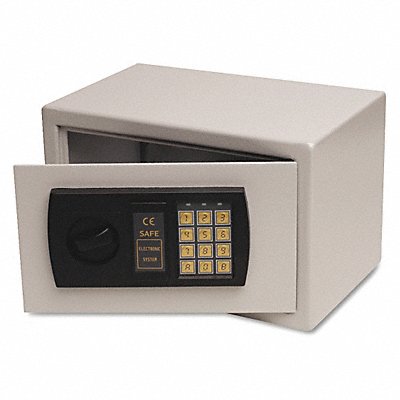 GARY BY FIREKING HS1207 Personal Safe 12-1/4x7-3/4x7-3/4 Grey