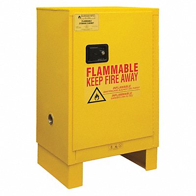 DURHAM MFG 1012ML50 Safety Cabinet Manual Close 12 gal.