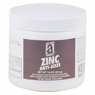 ANTI-SEIZE TECHNOLOGY 45016 Zinc Anti-Seize Compound/Lube 1Lb. Can