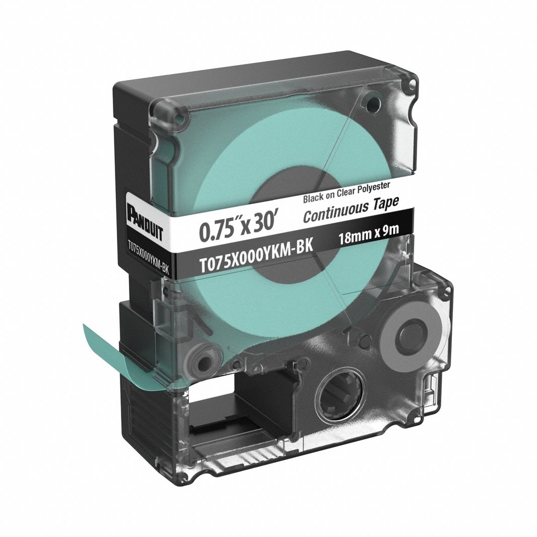 PANDUIT T075X000YKMBK The T075X000YKM-BK Continuous