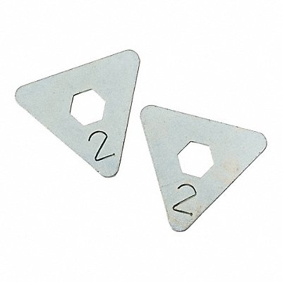 SEYMOUR MIDWEST RAKE 57082 Cam Set Steel Silver PR