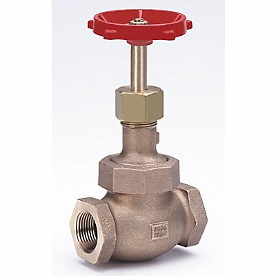 MILWAUKEE VALVE 57212 Globe Valve 1/2 Bronze FNPT 600 psi