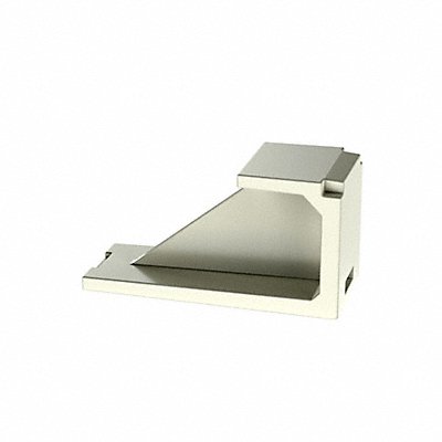 PANDUIT CMBIWX Blank Module 0.75 in H Off-White PK10