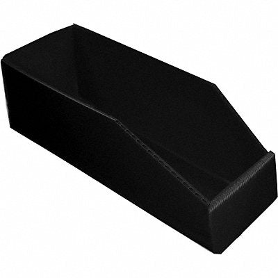 GRAINGER 5735BLACK Hopper Bin