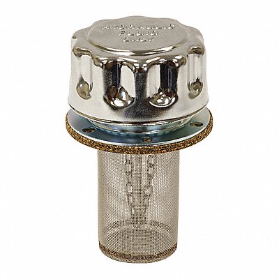 BUYERS PRODUCTS TFA005715 Cap Assy Breather Chrome Filler-Strainer