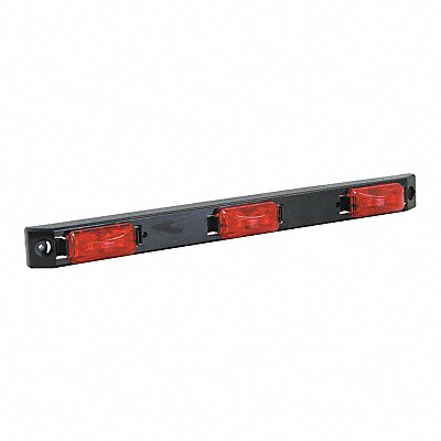 BUYERS PRODUCTS 5621719 ID Bar Light Red Polycarbonate 17