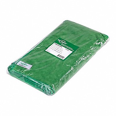 WALTER SURFACE TECHNOLOGIES 57M001 Cleaning Cloth Green Microfiber PK10