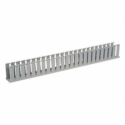 PANDUIT G15X2LG6 Wire Duct Wide Slot Gray 1.75 W x 2.12 D