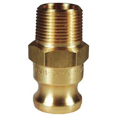DIXON VALVE  COUPLING 100FBR Cam and Groove BR Adaptor x MNPT 1