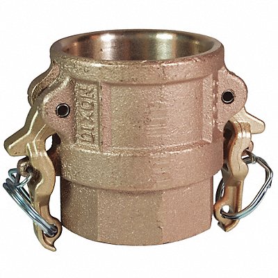 DIXON VALVE  COUPLING BD250 Cam and Groove Coupling 2-1/2 Brass