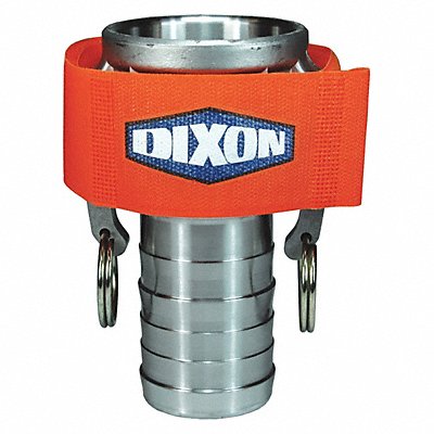 DIXON VALVE  COUPLING CVS18 LocKing Cam Arm HooknLoop Straps Up To3
