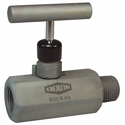 DIXON VALVE  COUPLING MFC404 Mini Needle Valve Male to Female ST 1/2