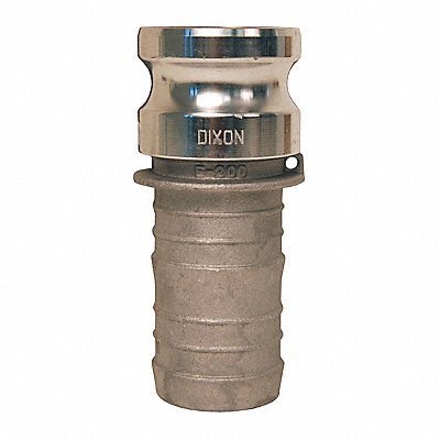 DIXON VALVE  COUPLING G400EAL Cam/Groove Adaptor x Hose Shank 4 AL
