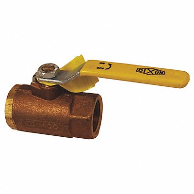DIXON VALVE  COUPLING BBV150 Domestic Bronze Ball Valve NPT 1-1/2