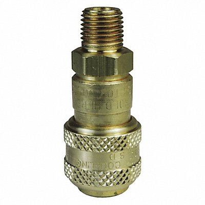 DIXON VALVE  COUPLING 3DM4B D-Series MNPT 3/8 Coupler 1/2 -BR